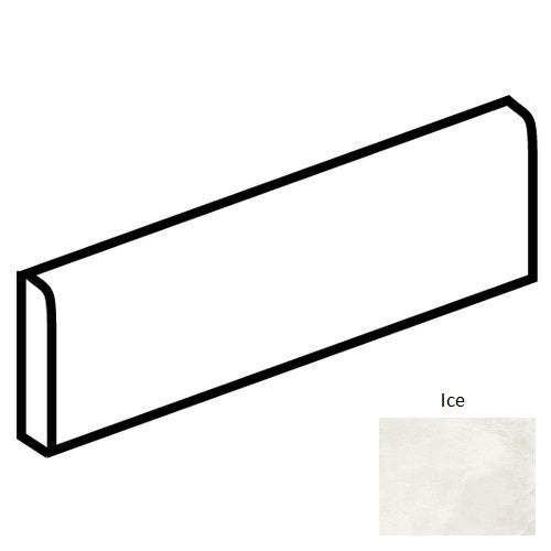 Daltile Portfolio PF01 Ice Matte Bullnose | Lowest Price — Stone & Tile ...