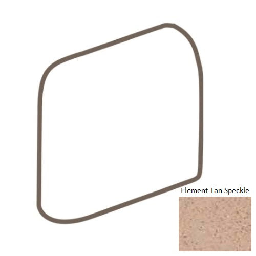 Keystones Unglazed Mosaic Element Tan Speckle D175