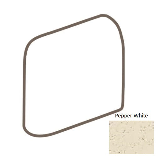 Keystones Unglazed Mosaic Pepper White D037