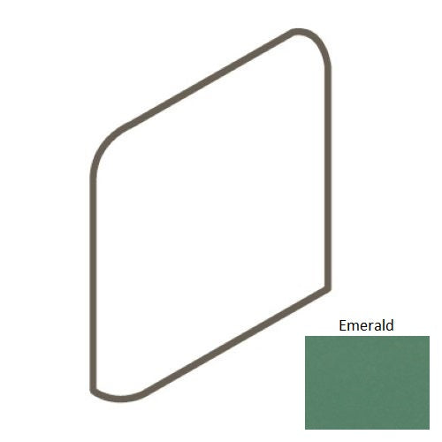 Keystones Unglazed Mosaic Emerald D116