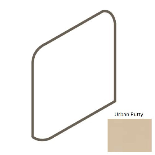 Keystones Unglazed Mosaic Urban Putty D161