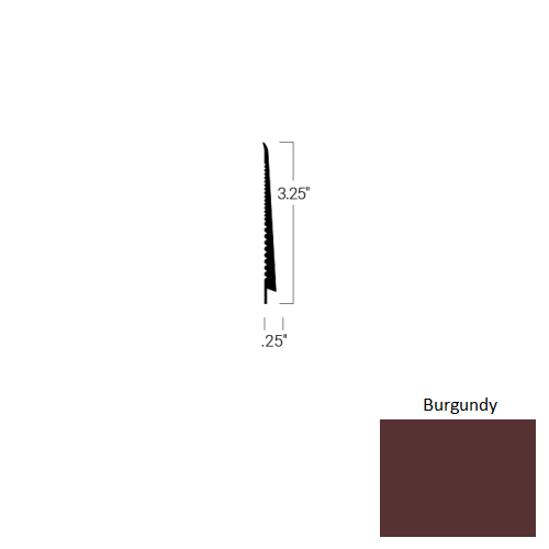 Johnsonite Burgundy S102676-85-WB0004-TDC3