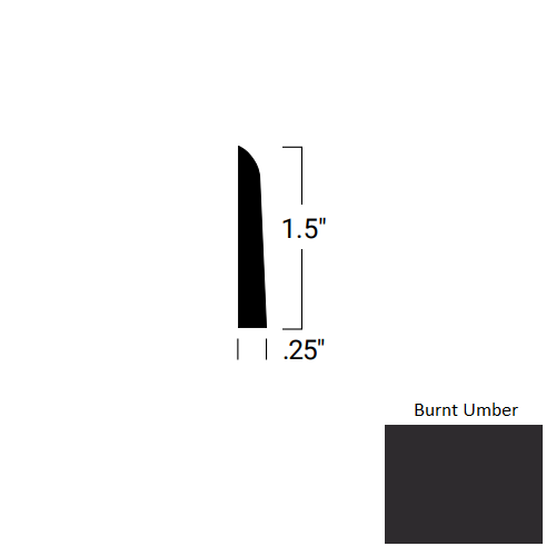 Johnsonite Burnt Umber SHU-63-A