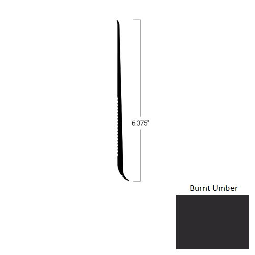Johnsonite Burnt Umber TDCR-63-6 3/8X75