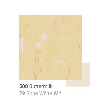 VCT II Standard Vinyl Buttermilk 350002500