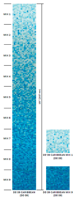 Mixes DE-39 DE-39-CARIBBEAN-MIX-1 Glossy