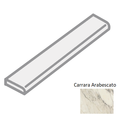 Carrara Select Porcelain Carrara Arabescato IRG424BT143