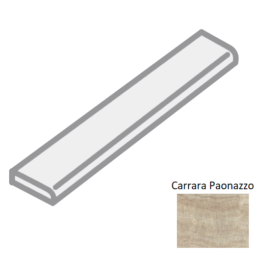 Carrara Select Porcelain Carrara Paonazzo IRG424BT146