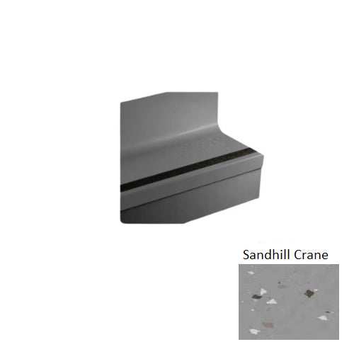 Tarkett Johnsonite Sandhill Crane Angle Fit Speckled Stair Tread with