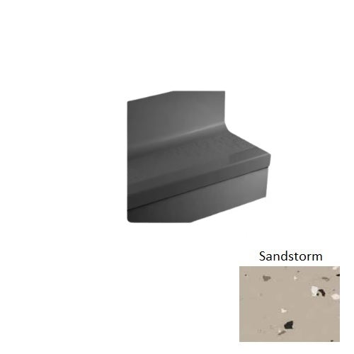 Johnsonite Sandstorm CUBTRSP-VE8-4.5-SQ