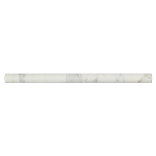 Calacatta Gold Marble Liner - 3/4" x 12" Bullnose Polished