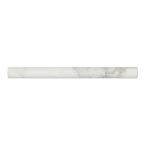 Calacatta Gold Marble Liner - 1" x 12" Quarter Round Polished