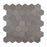 Chelsea Grey Limestone Mosaic - 2" Hexagon Honed