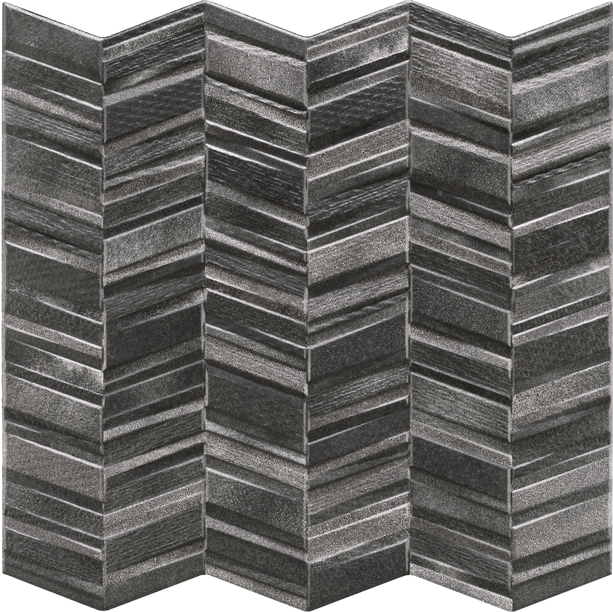 Tesoro 3D Black Matte & Textured Porcelain Tile | Lowest Price — Stone ...