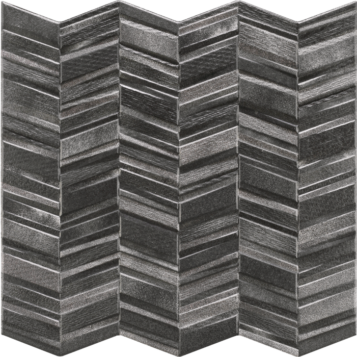 Tesoro 3D Black Matte & Textured Porcelain Tile | Lowest Price — Stone ...