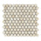 Crema Marfil Marble Mosaic - 1" Hexagon Polished