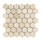 Crema Marfil Marble Mosaic - 2" Hexagon Tumbled