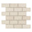 Crema Marfil Marble Mosaic - 2" x 4" Beveled Brick Polished