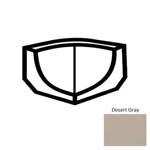 Keystones Unglazed Mosaic Desert Gray D014