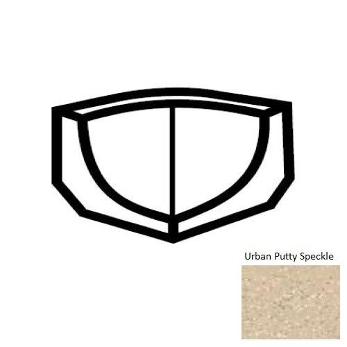 Keystones Unglazed Mosaic Urban Putty Speckle D201