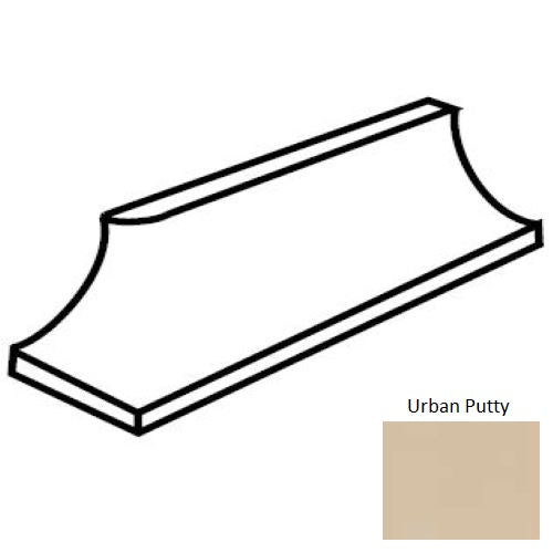 Keystones Unglazed Mosaic Urban Putty D161