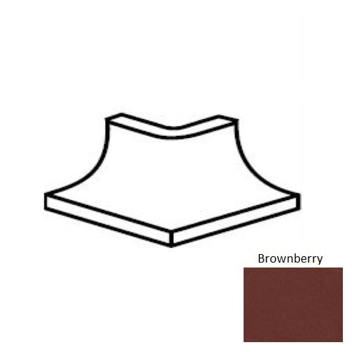 Keystones Unglazed Mosaic Brownberry D118