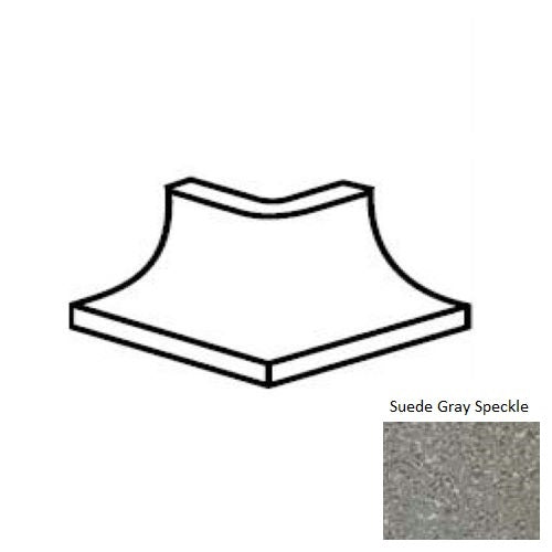 Keystones Unglazed Mosaic Suede Gray Speckle D208