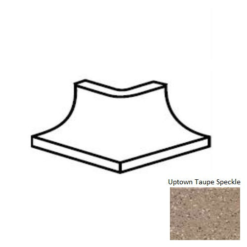 Keystones Unglazed Mosaic Uptown Taupe Speckle D202