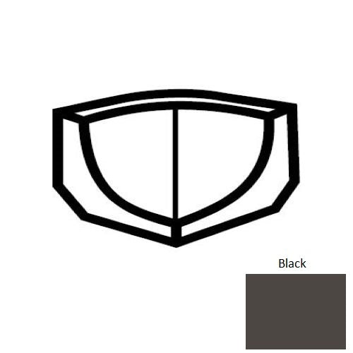 Unglazed Mosaics Black 0A34