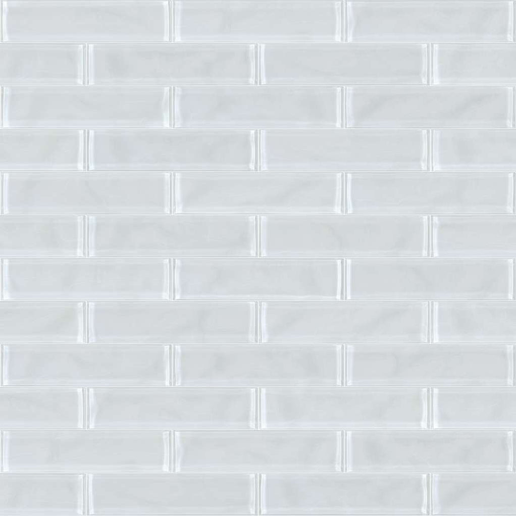 Shaw Cardinal 00100 Ice Artisan Glossy Glass Tile | Lowest Price ...