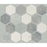 Chateau Bianco Carrara / Blue Grigio / Thassos White 00511