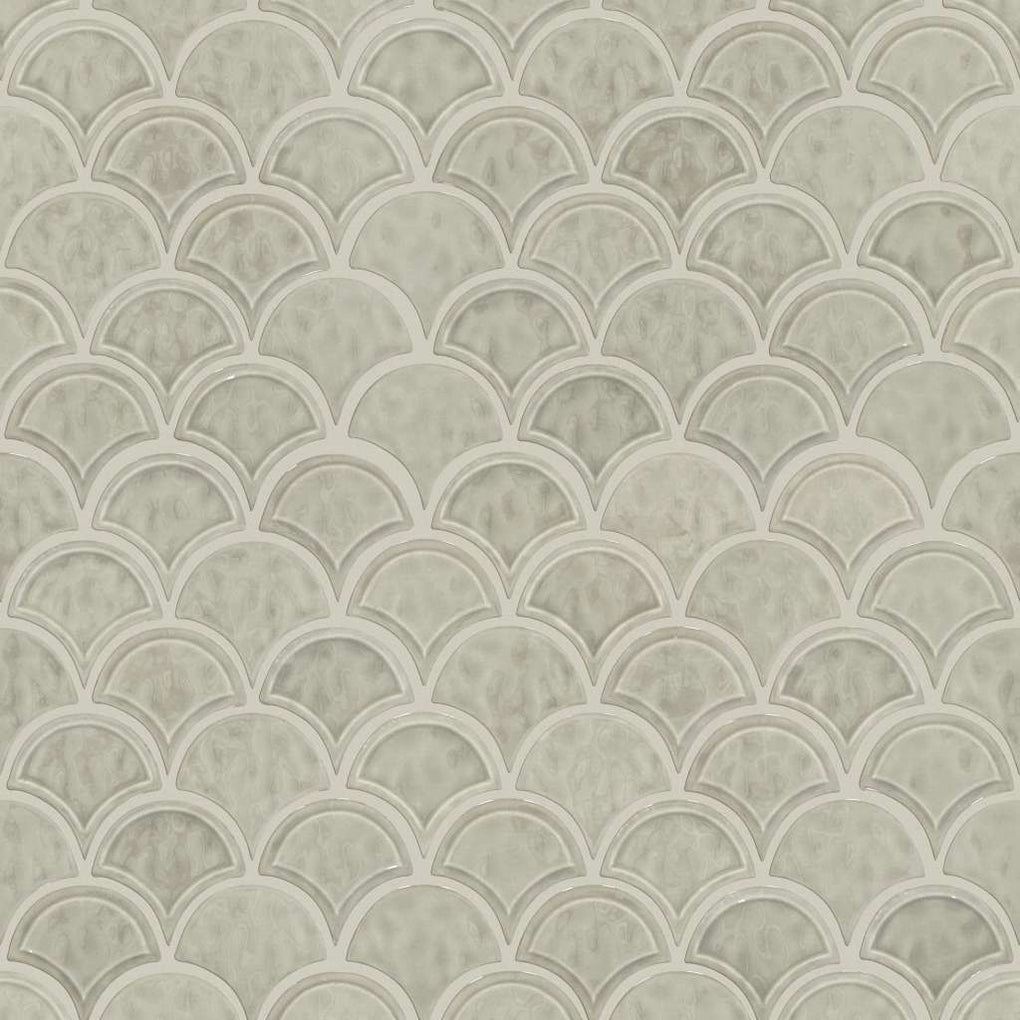 Shaw Geoscapes 00250 Taupe Glossy Glass Mosaic | Lowest Price — Stone ...