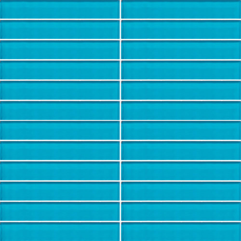 no.167 ビビットなインドガラスとシーグリーンターコイズ Daltile Color Wave Vibrant Colors CW32 Capri Breeze Straight Joint