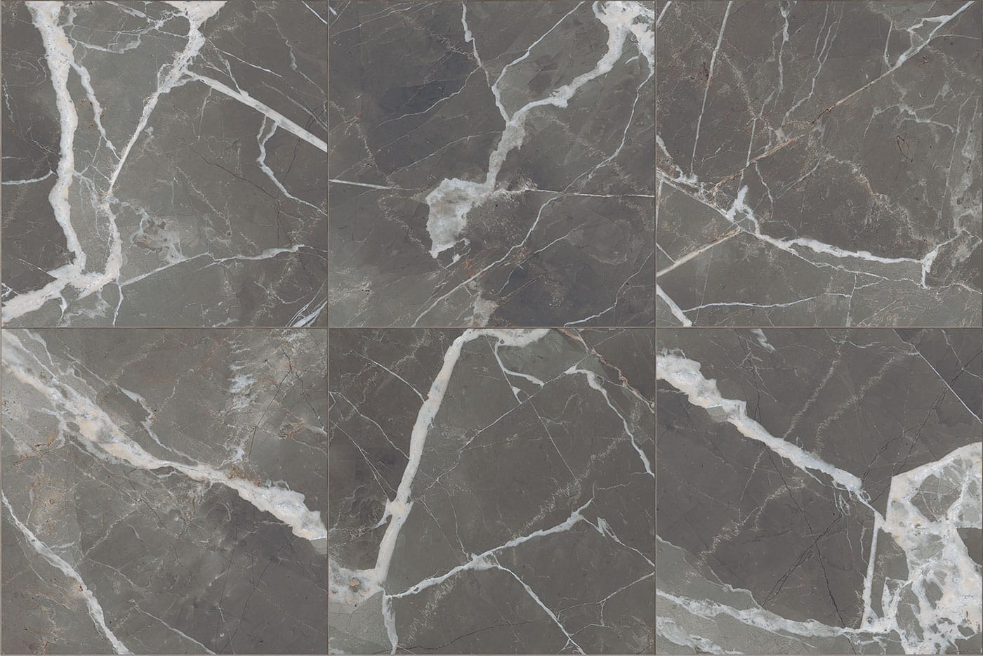 Full Tile Sample - Calacatta Black Porcelain Tile - 12" x 24" Polished