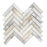 Calacatta Gold Marble Mosaic - 1" x 4" Herringbone