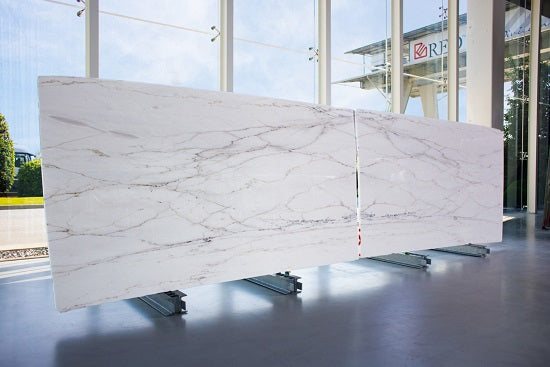 Calacatta Golden Marble Tile - 12" x 12" x 3/8" Polished