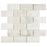 Calacatta Oliva Marble Mosaic - 2" x 4" Brick