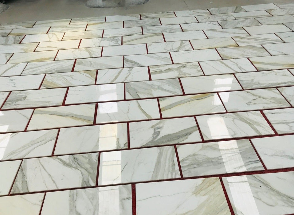 Calacatta Paonazzo Marble Tile - 12" x 24" x 3/8" Polished