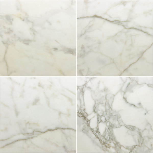 Full Tile Sample - Calacatta Gold Bettogli Extra Marble Tile - 12" x 24" x 3/8" Honed