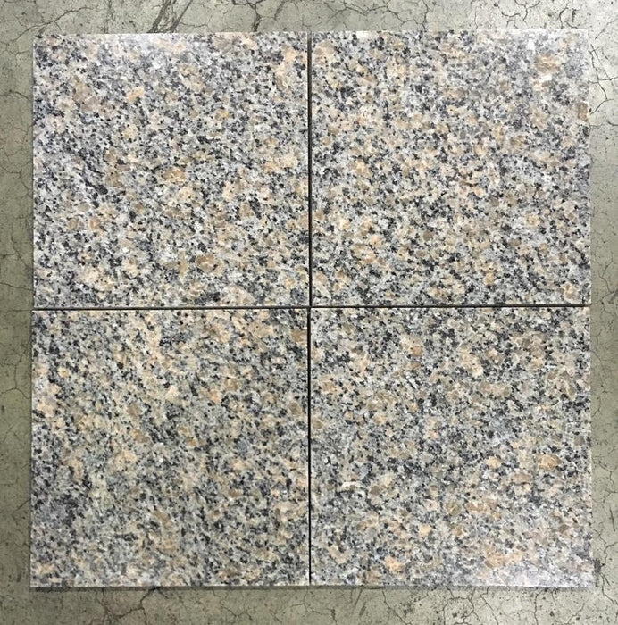 Caledonia Granite Polished Tile - 12" x 12"