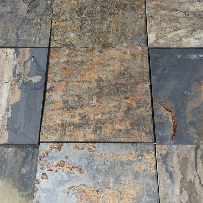 California Gold Gauged Slate Tile