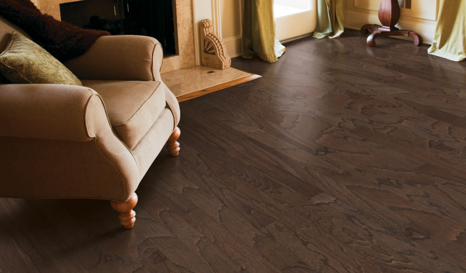 Campbell Oak 3 Inch Chocolate Oak Engineered Hardwood Flooring - Prefinished