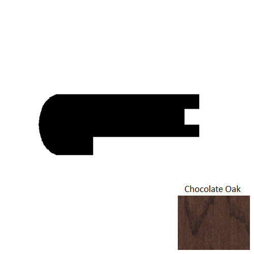 Campbell Oak 3 Inch Chocolate Oak WEC68-27-HFSTD-05500