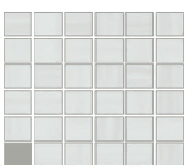 Capa Beige Matte Porcelain Mosaic - 2" x 2"