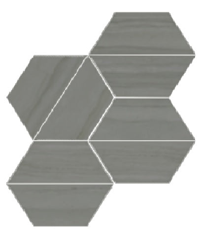 Capa Cement Matte Porcelain Tile - 5" x 12" Trapezoid