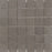 Full Sheet Sample - Fusion Fabric Carbon Porcelain Mosaic - 2" x 2" Matte