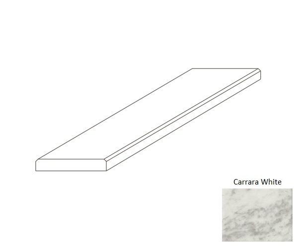Daltile M701 Carrara White Polished Marble Threshold | Lowest