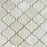 Crema Marfil Casablanca Polished Marble Mosaic - Arabesque