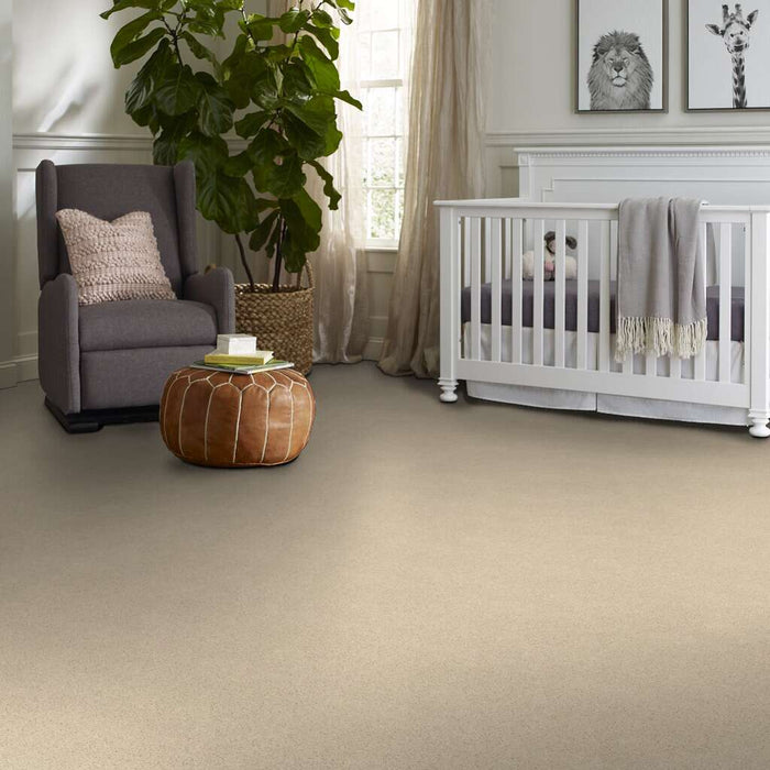 Shaw Floor Studio Around The House I Cashew 00102 Textured Nylon