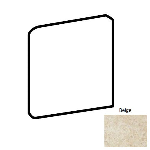 American Olean Castlegate CG15 Beige Matte Bullnose Outcorner — Stone ...